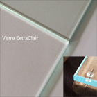 verre extraclair extrablanc